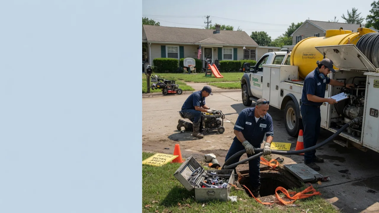 Septic Tank Pumping in Bellflower, IL near me